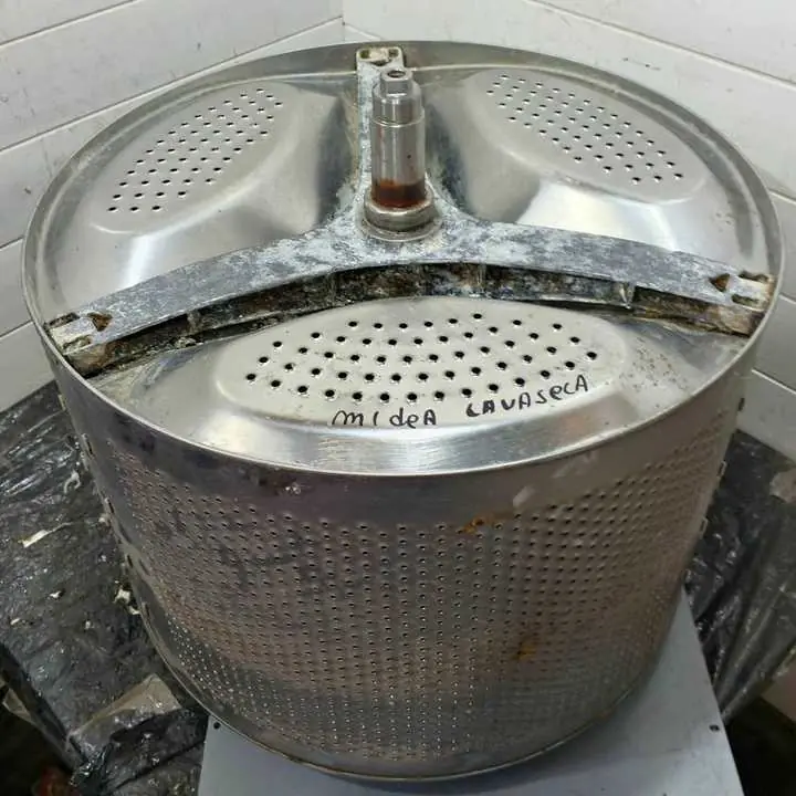Tacho tambor con eje de lavasecarropas midea wd-Lz