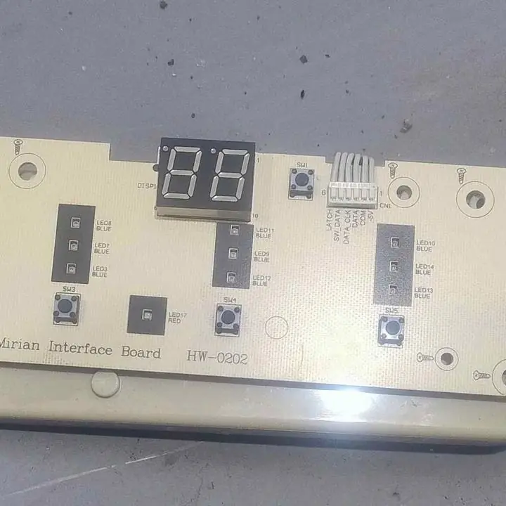 Plaqueta funcionando de lavarropas electrolux fuzzy wasch