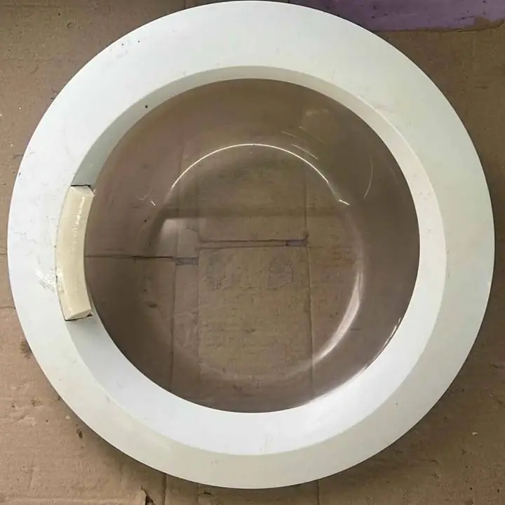 Puerta con visor de vidrio de lavarropas aurora 6206