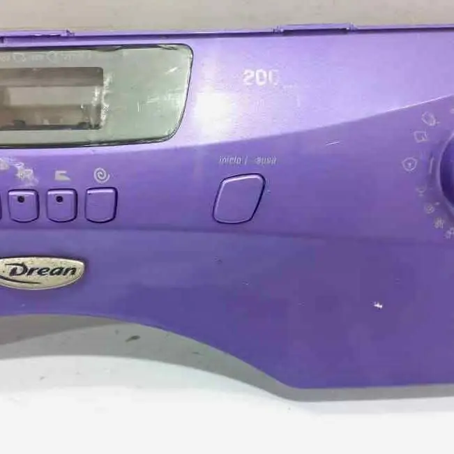 Frente panel de lavarropas drean exellent blue 8.12 violeta