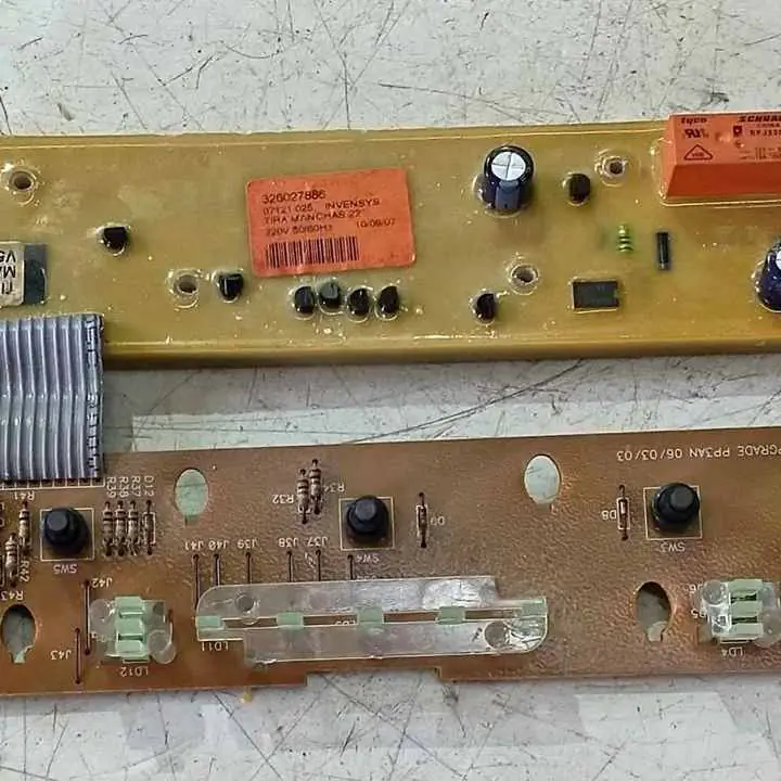 Plaqueta original de lavarropas eslabón de lujo ewt 07A