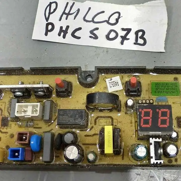 Plaqueta original nueva de lavarropas philco phcs07b