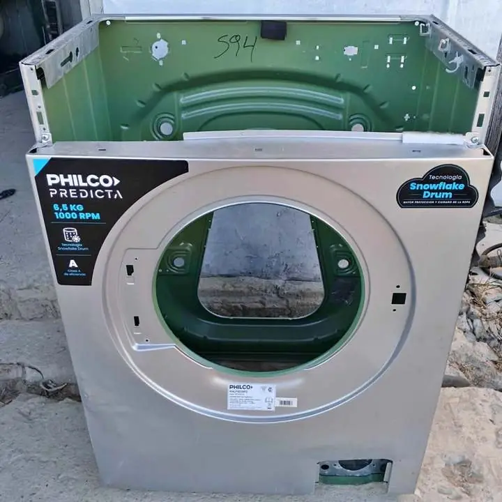 Carcasa gabinete de lavarropas Philco phlf 6510p2