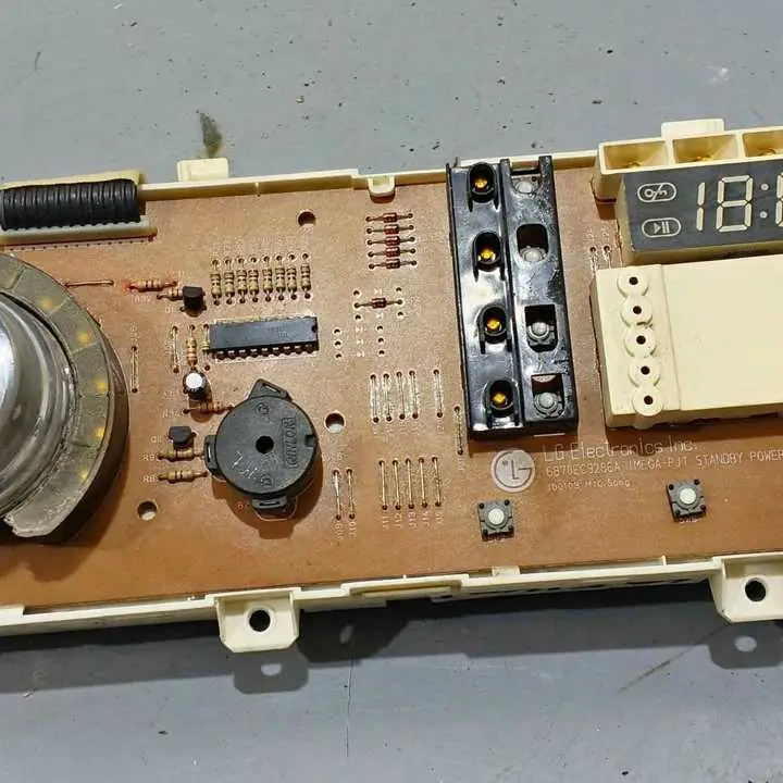 Plaqueta funcionando de lavarropas LG F1200TD