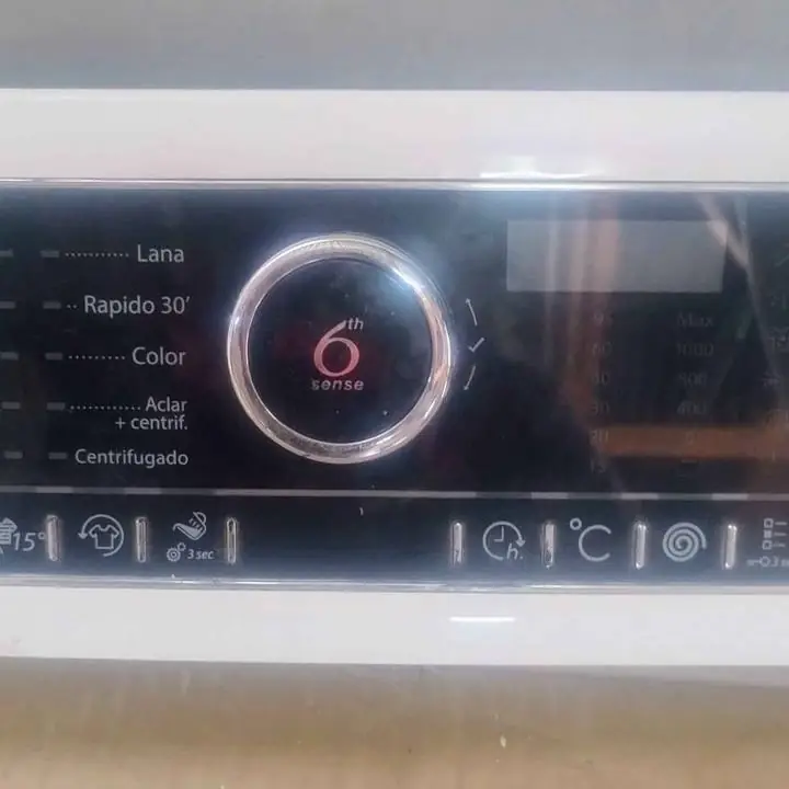 Frente panel y plaqueta de lavarropas Whirlpool wlcf 85B