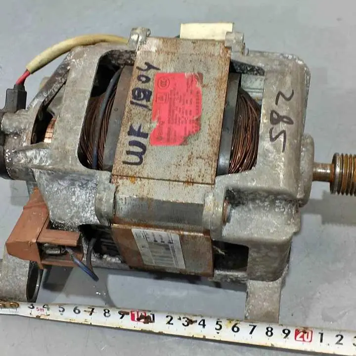 Motor funcionando de lavarropas Samsung wf 1904