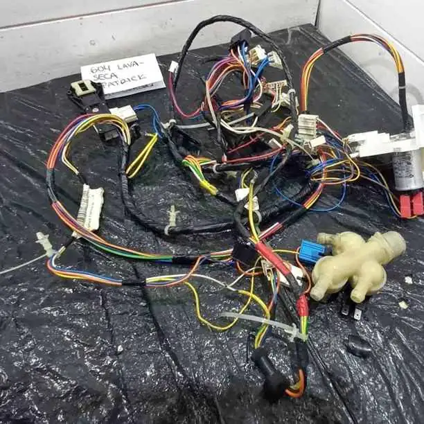 Circuito electrico de lavasecarropas Patrick lspk08e10 / 604