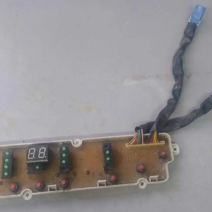 Plaqueta electrónica display de lavarropas electrolux Acqua plus