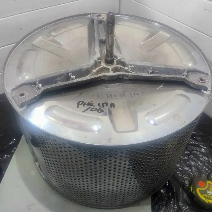 Tacho tambor con eje de lavarropas Whirlpool Philips 109