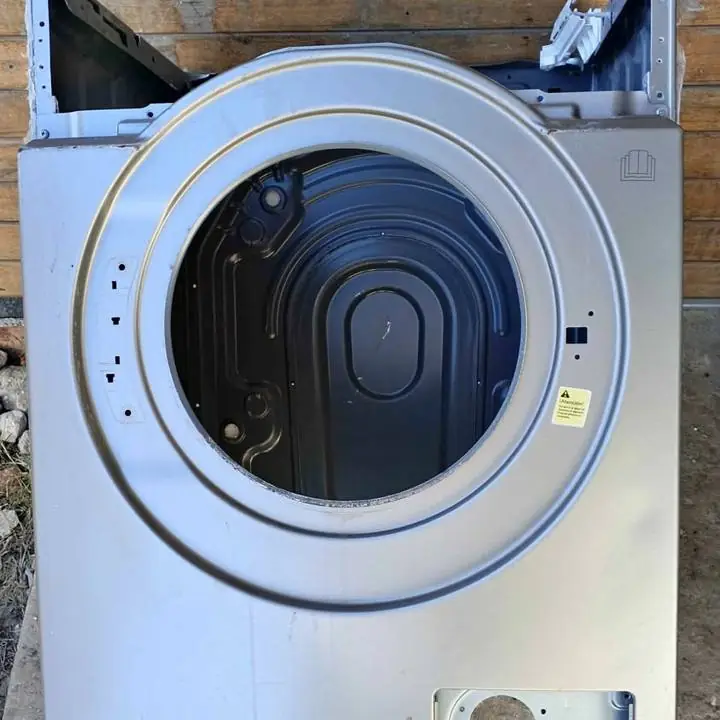 Carcasa gabinete de lavasecarropas midea wd-Lz