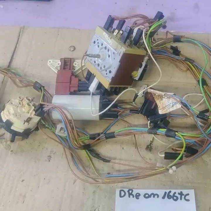 Circuito eléctrico y timer programador de lavarropas drean exellent 166 tc