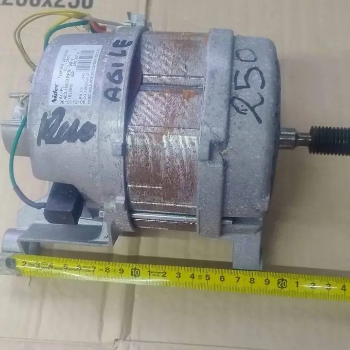 Motor funcionando de lavarropas candy cas 712 agile