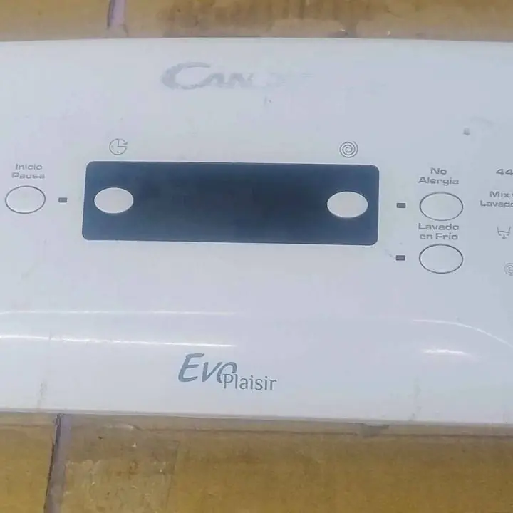 Frente panel de lavarropas candy Evo Plaisir cyt1062D-12