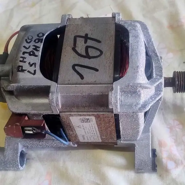 Motor funcionando de lavasecarropas Philco LS -PH90