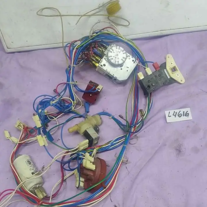 Timer programador y cableado de lavarropas longvie L 4613