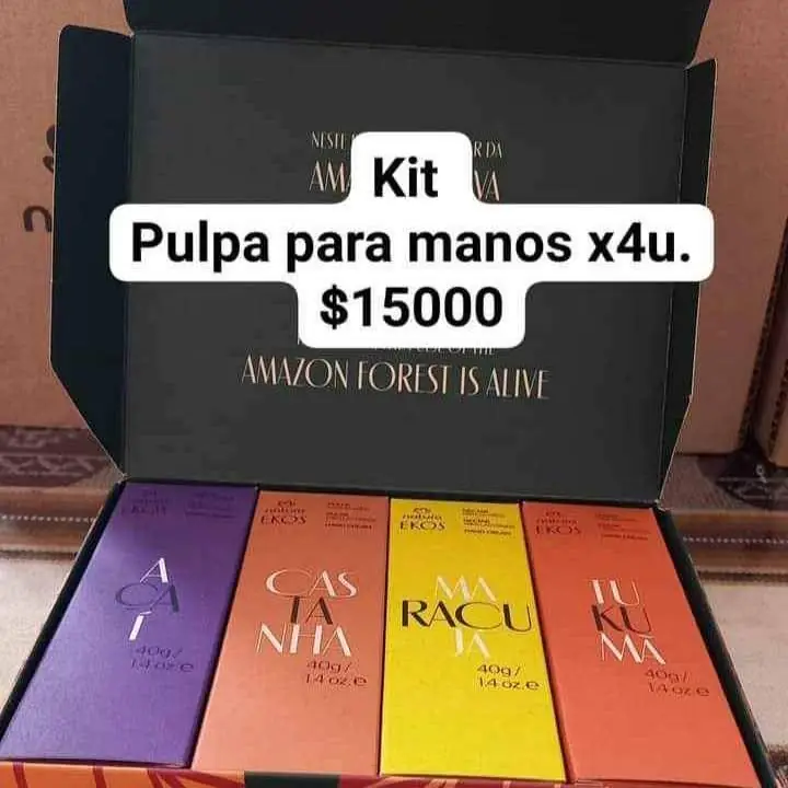 Pulpa para manos natura