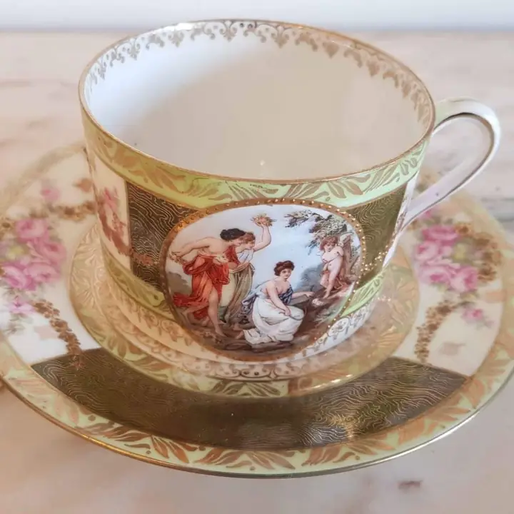 Taza de té de Prov. Saxe ES. Cod. 352