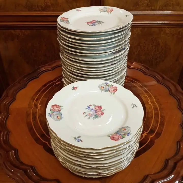 36 Platos de postre/entrada Verbano Roger. Cod. 1082