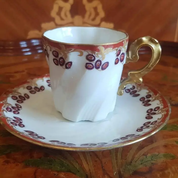 Juego de café Andre François Limoges France. Cod 441