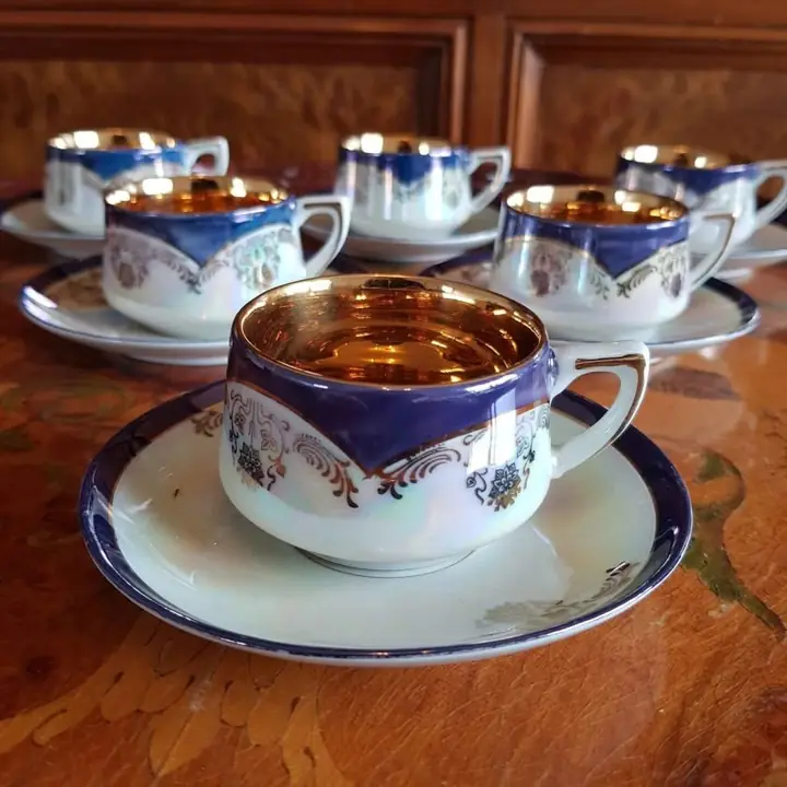6 Duos de café Lhemann Bavaria. Cod. 841