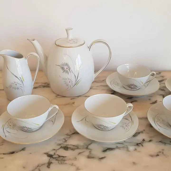 Juego de té para 6 Verbano. Cod. 395