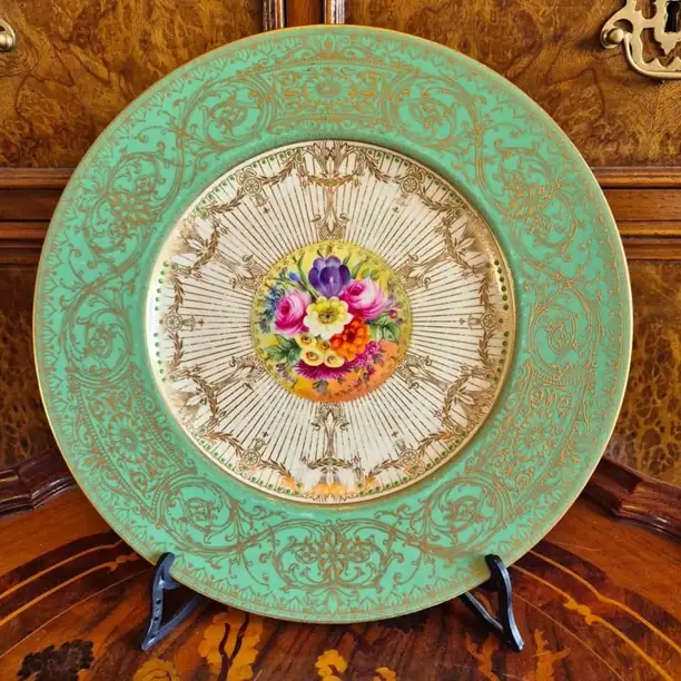 Plato decorativo Royal Worcester. Cod 1315