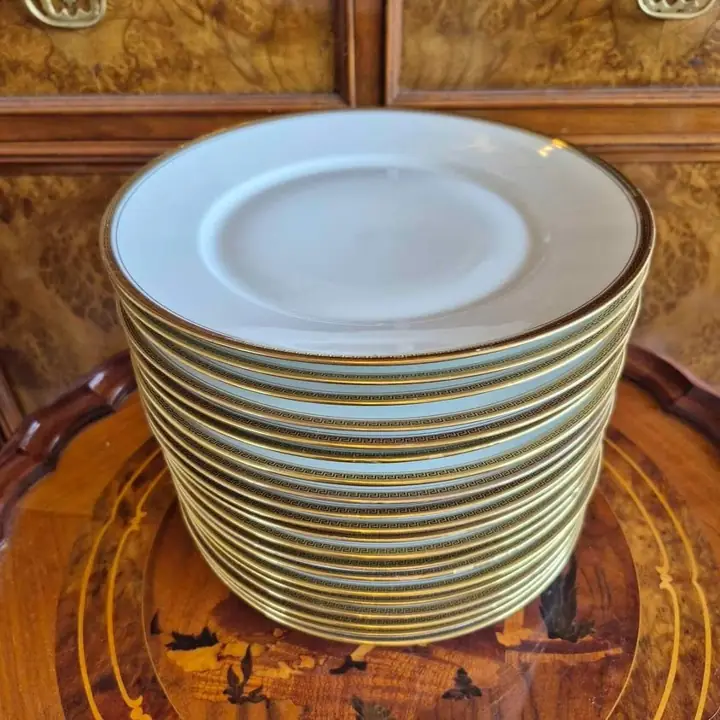 20 Platos playos Legrand, Limoges. Sello de calidad. Cod. 1313