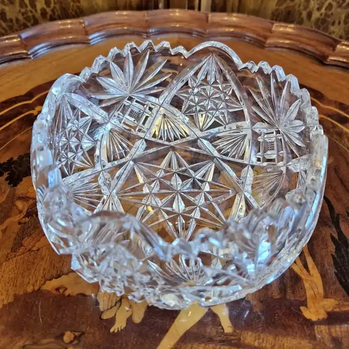Centro de mesa de cristal. Cod. 1589