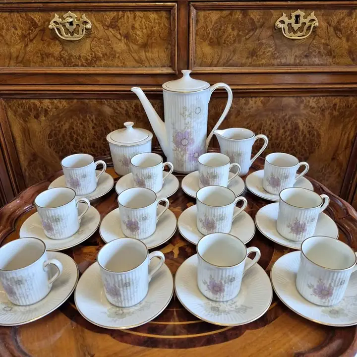 Juego de café para 12 Verbano otoño. Cod. 1806