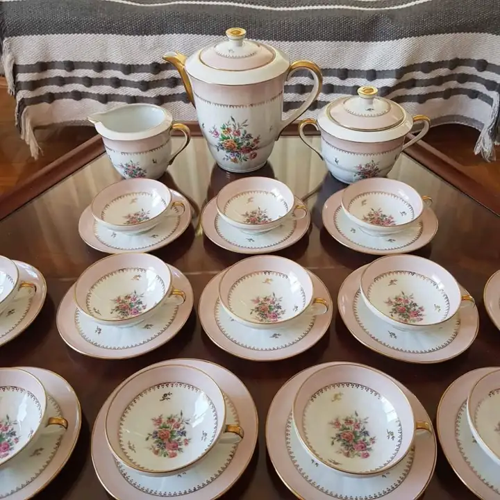 Juego de té Chastagner & Cie Limoges. Cod M03