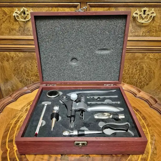 Set de Sommelier 9 piezas en caja. Cod. 1890