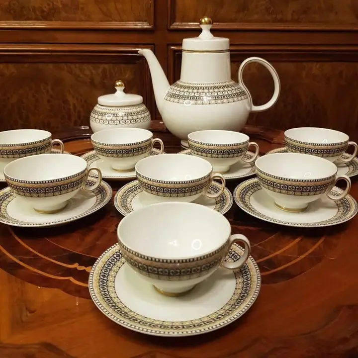 Juego de café Verbano para 6. Cod. 1004