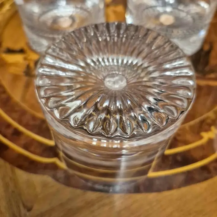 6 Vasos cortos de whisky estilo Double Old Fashioned. Cod. 1891