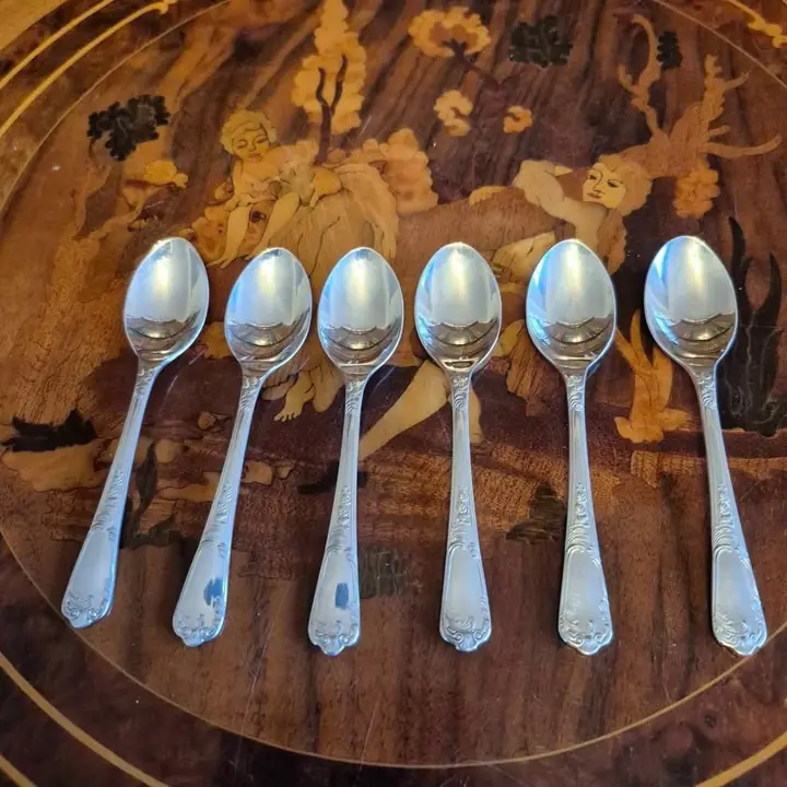 Set de 6 cucharas para té Sheffield England. Cod. 1307