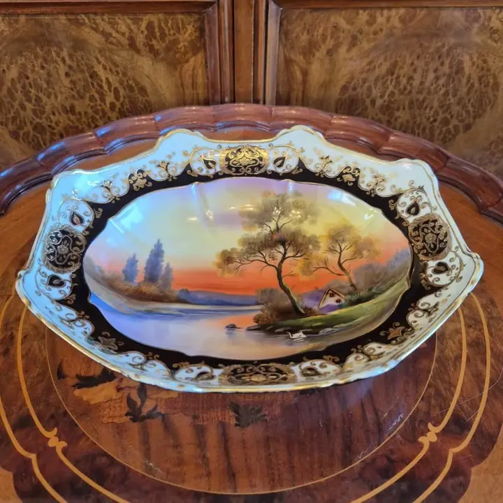Centro de mesa antiguo Noritake. Cod. 1587