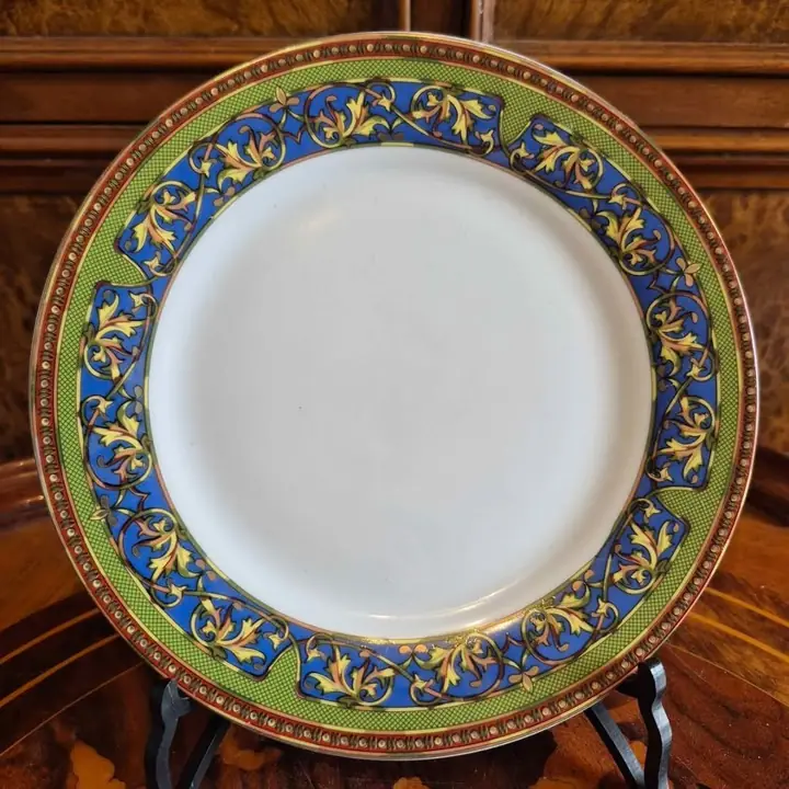 10 Platos de postre Versace " Russian Dream". Cod. 1483