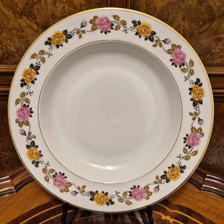 4 Platos hondos Raynaud & Co Limoges. Cod 1735
