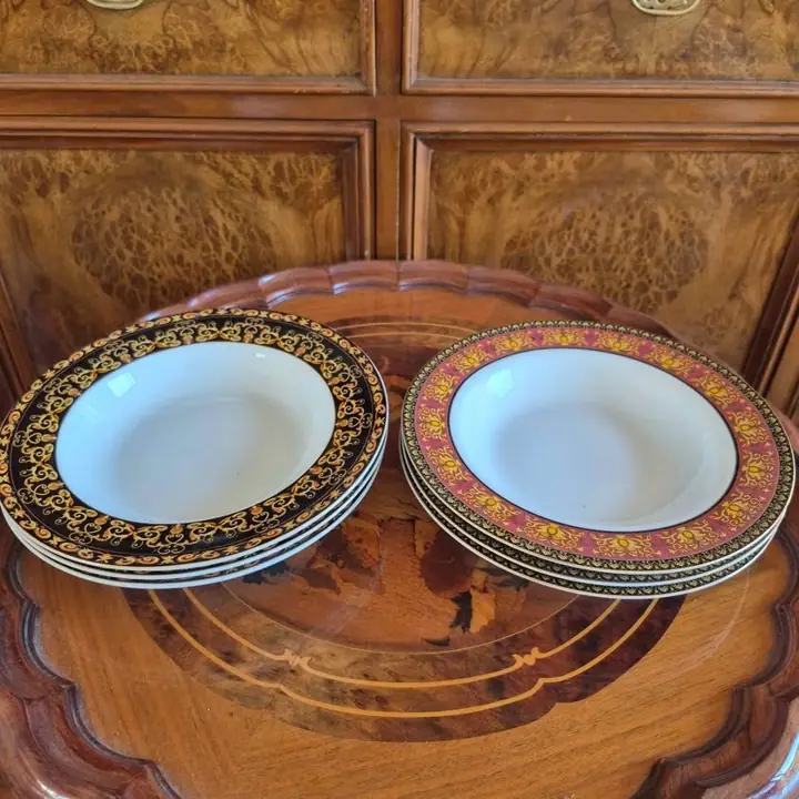 6 Platos hondos Versace Rosenthal. Cod. 1495