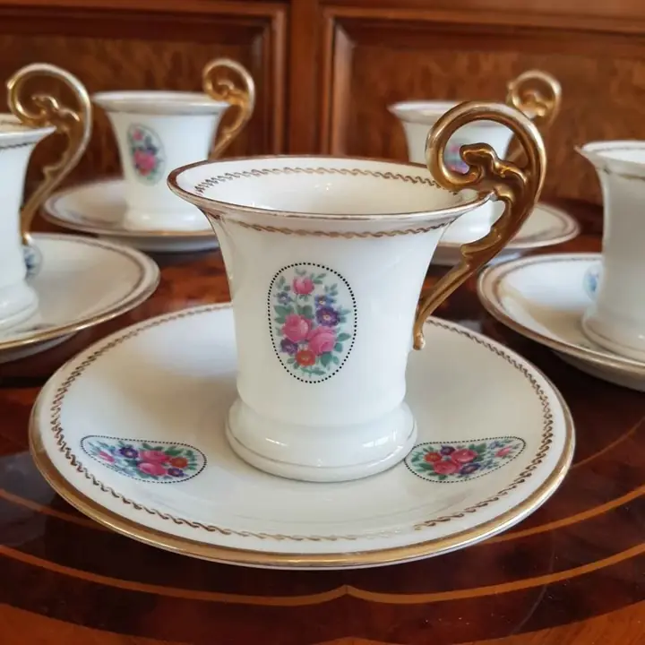 5 Antiguos duos de café largo Epiag. Cod. 884