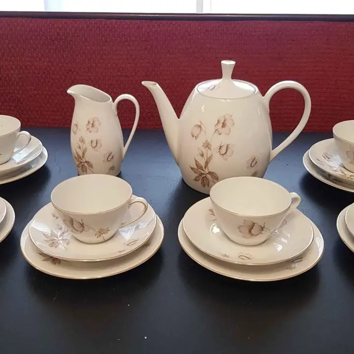 Juego de té Verbano otoño. Cod. 384