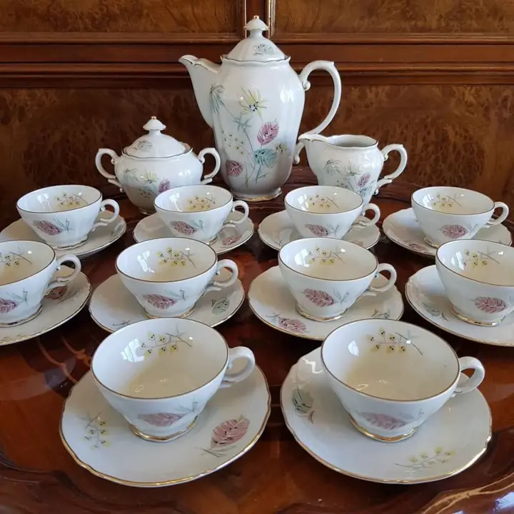 Juego de café para 10 Verbano. Cod. 1164