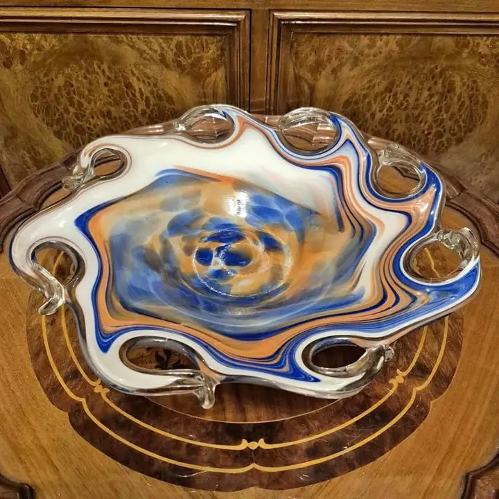 Centro de mesa de cristal de Murano. Cod. 1683