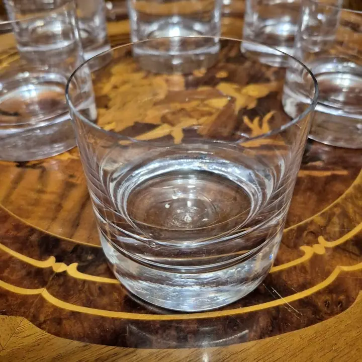 6 Vasos de whisky de cristal. Cod. 1924
