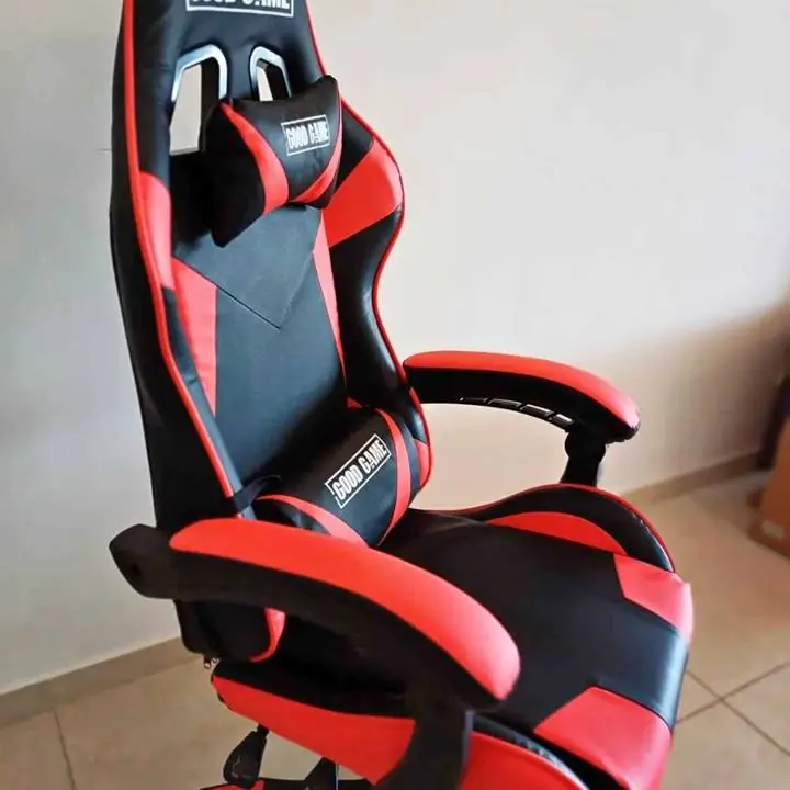 Silla Gamer Profesional con Apoya Brazos y Almohadones $119.999