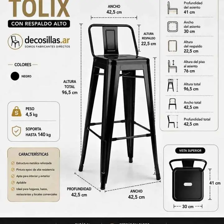 Banqueta tolix