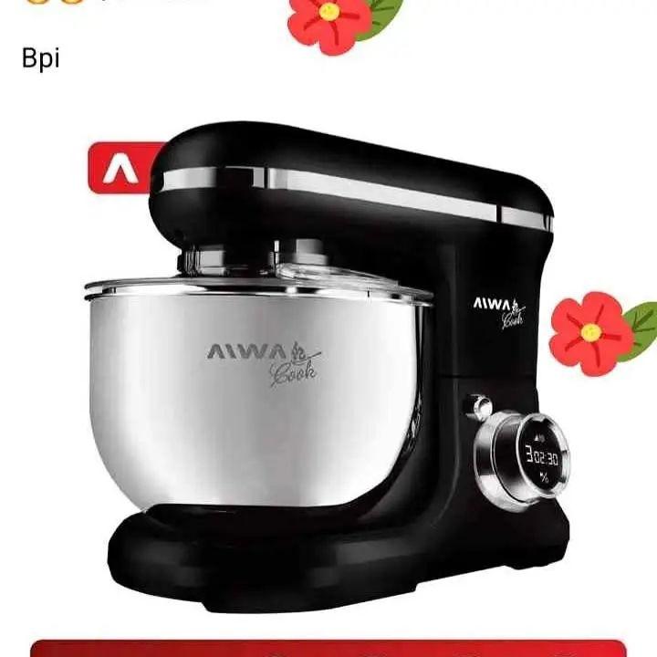 Batidora amasadora planetaria Aiwa 5.2 litros
