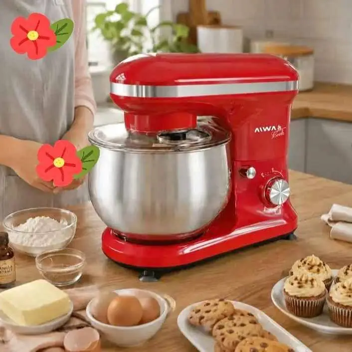 Batidora amasadora planetaria Aiwa 5.2 litros