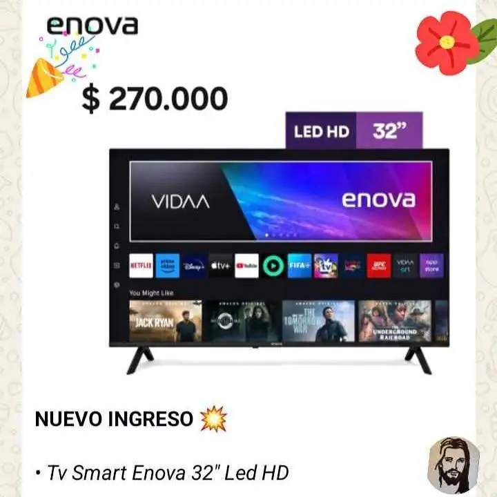 TV smart Enova LED HD 32