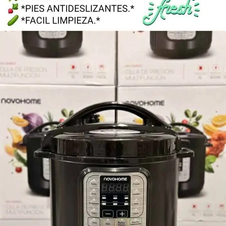 Olla de.presion digital multifuncion 5 lts Novohome