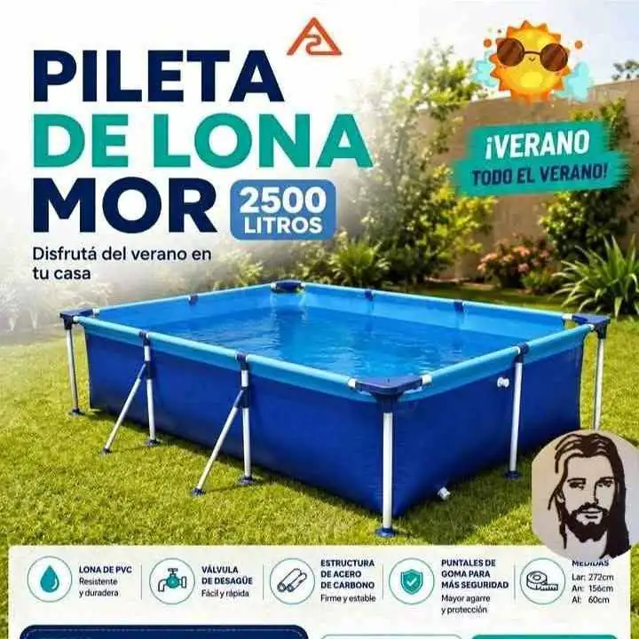 Pileta de lona Mor lts 2.500